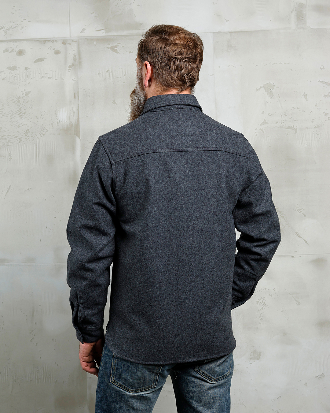 1943 CPO Shirt grey wool