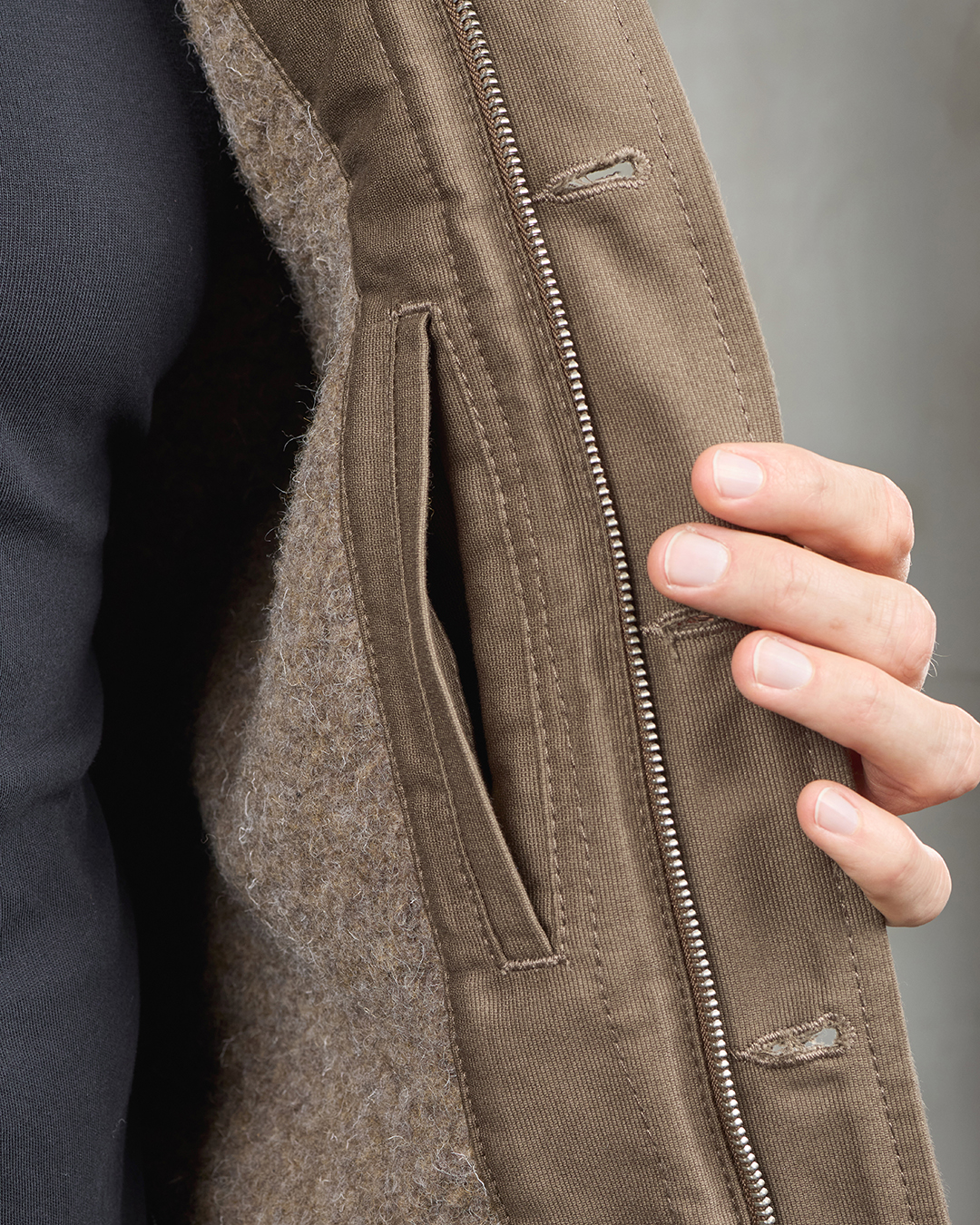 1944 Deck Vest Jungle Cloth Khaki