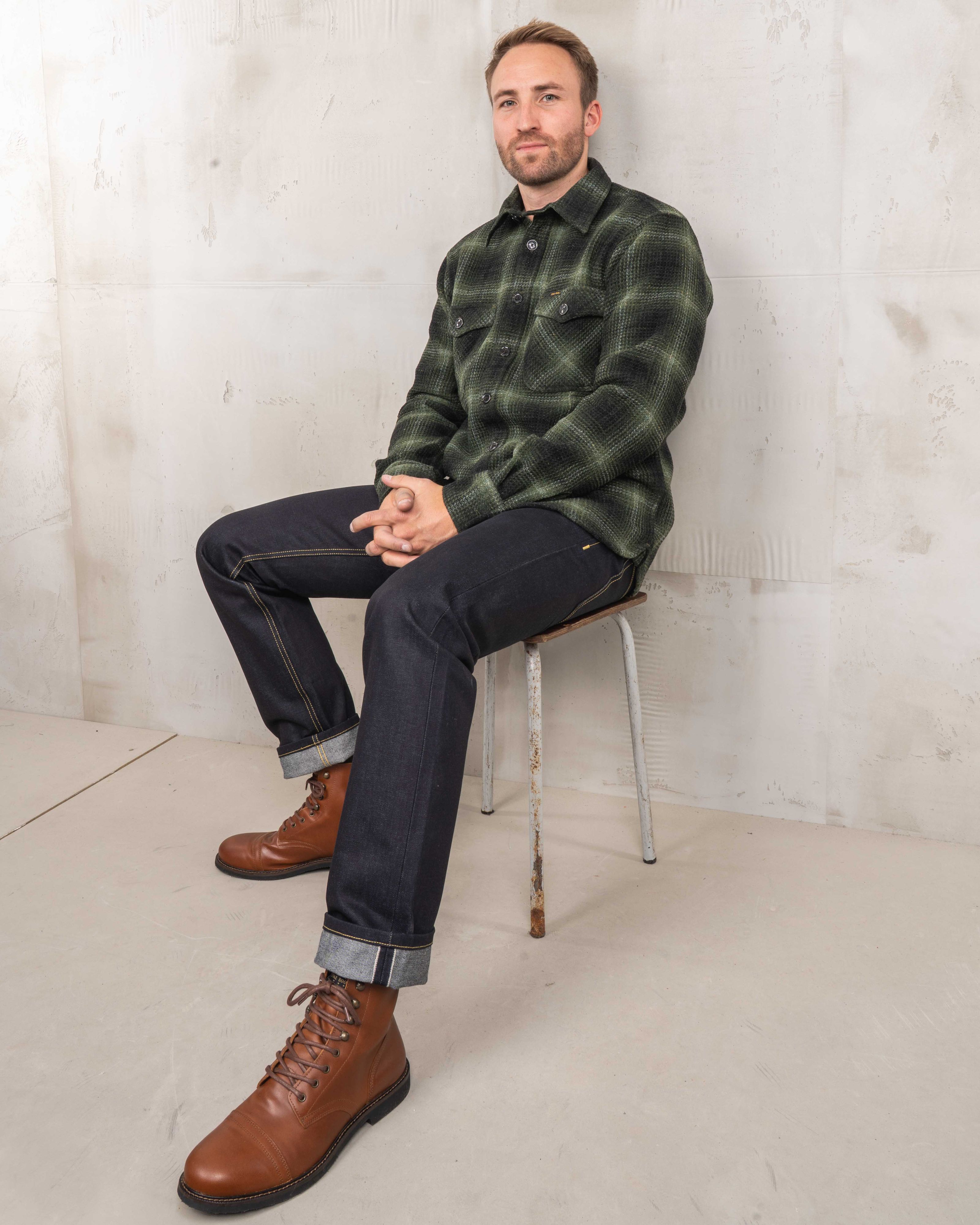 1943 CPO Shirt Logan green