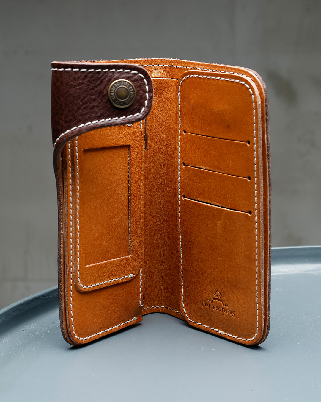 1937 Roamer Wallet Seal Brown