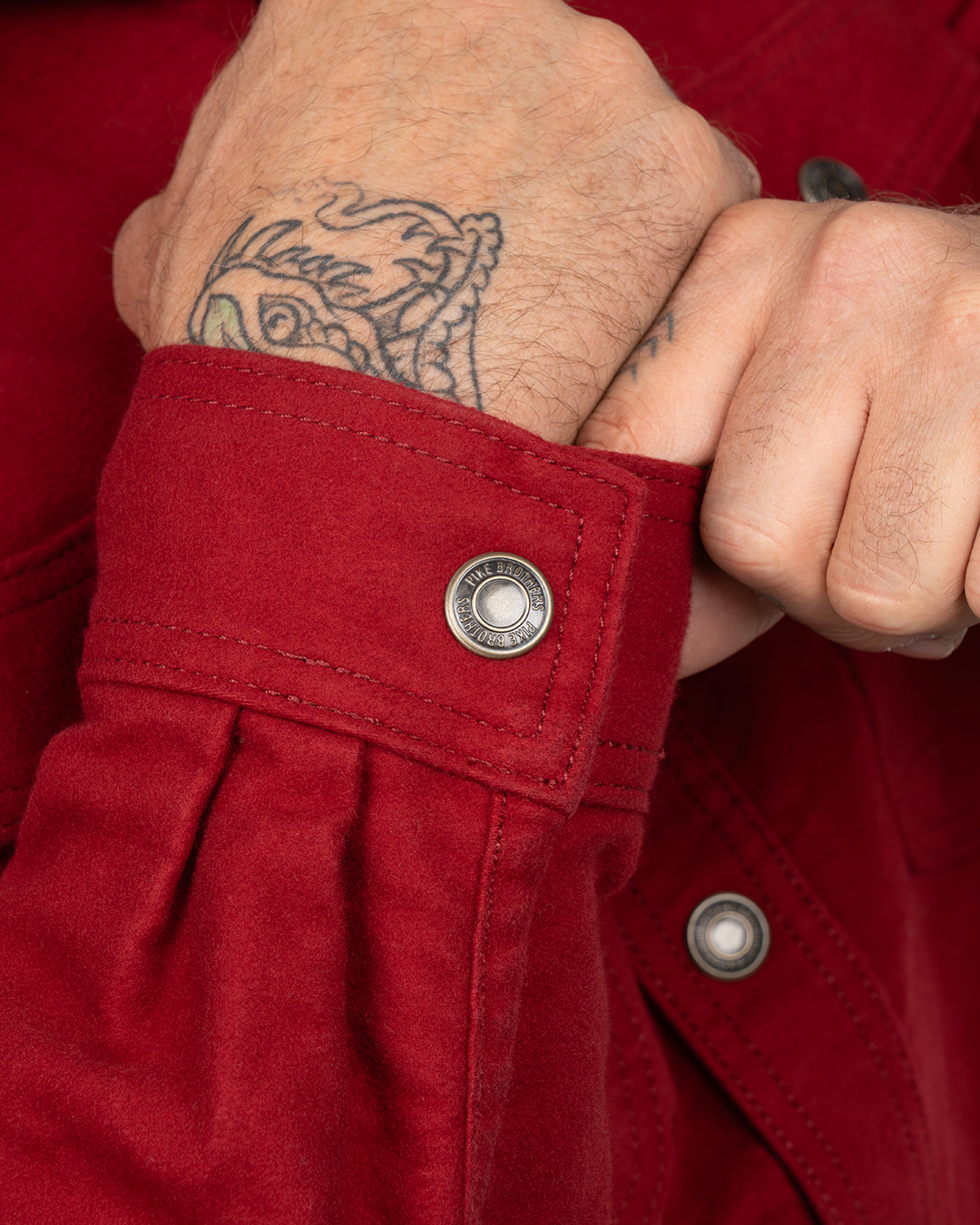 1943 CPO Moleskin Dark Red