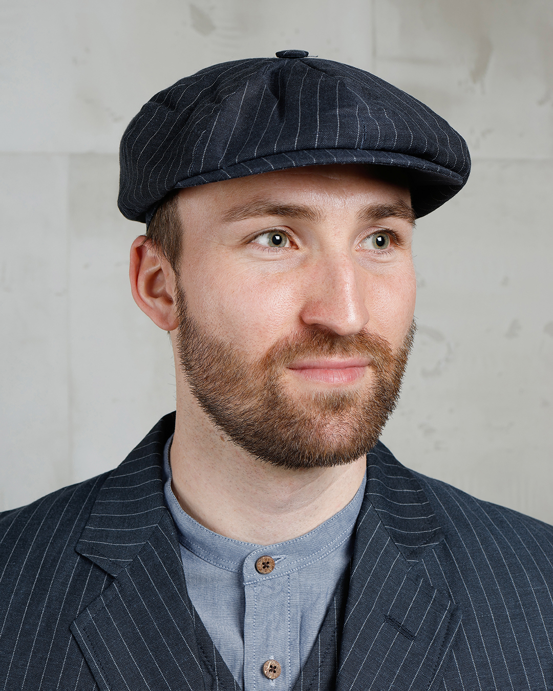 1928 Newsboy Cap Chicago Blue