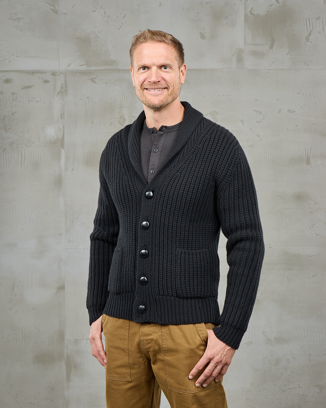 1923 Buccaneer Cardigan Black