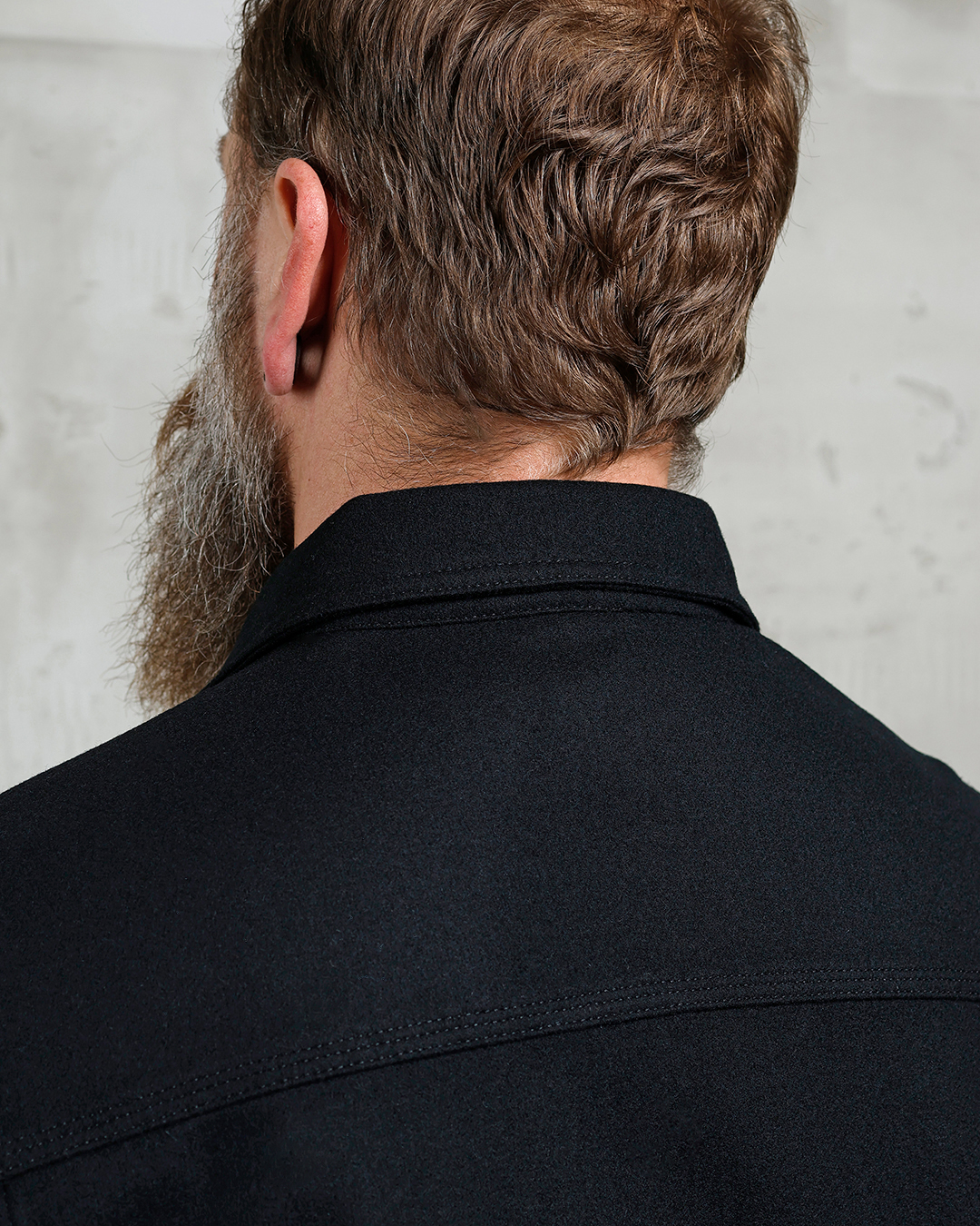 1943 CPO Shirt black wool