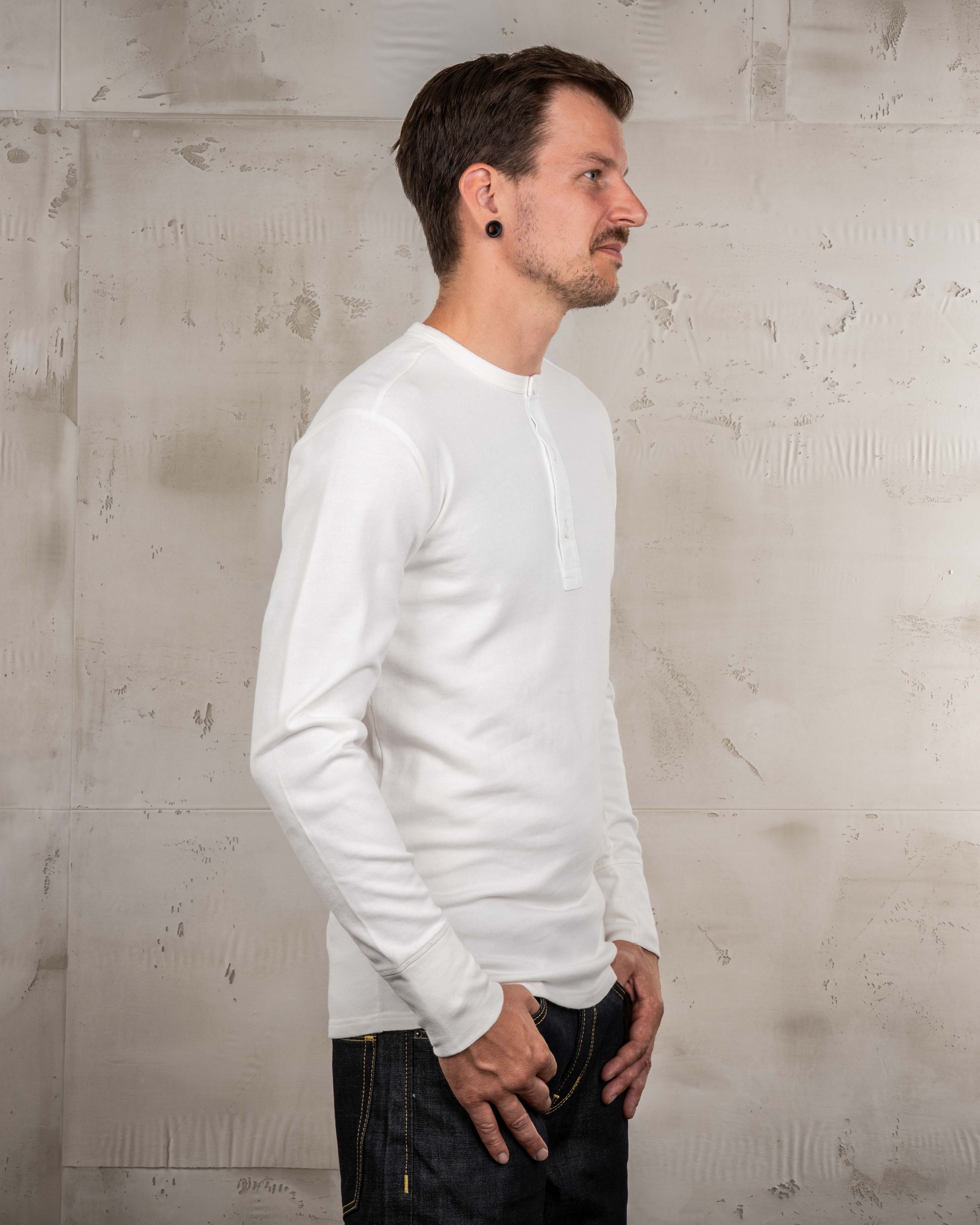 1954 Utility Shirt Long Sleeve Ecru