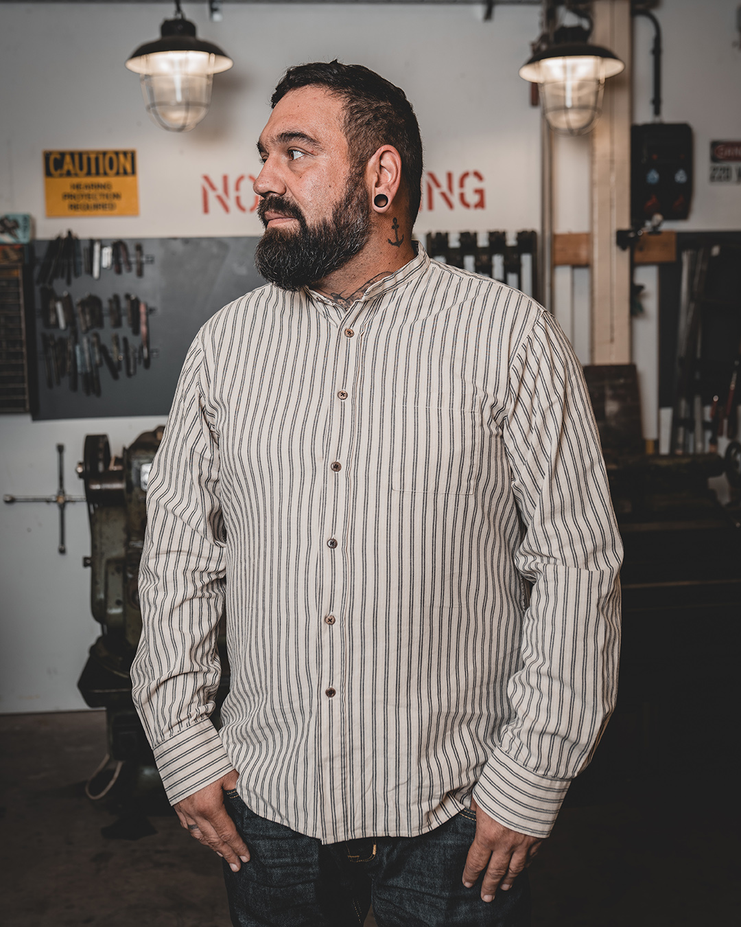 1923 Buccanoy Shirt Iwaki Grey 1923 Buccanoy Shirt Iwaki Grey