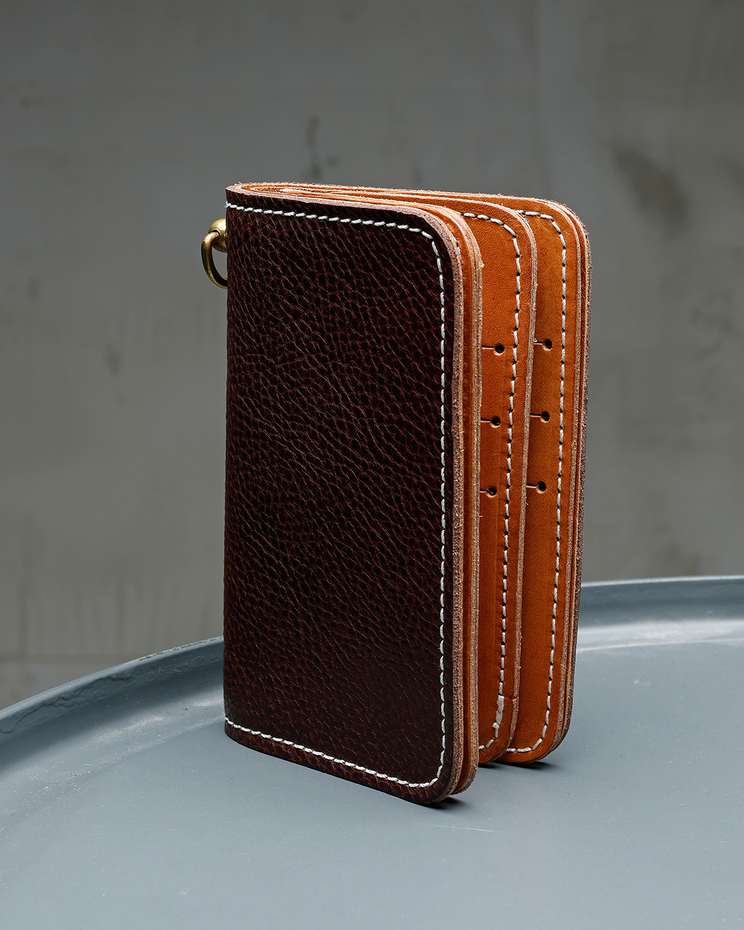 1965 Rider Wallet Seal Brown