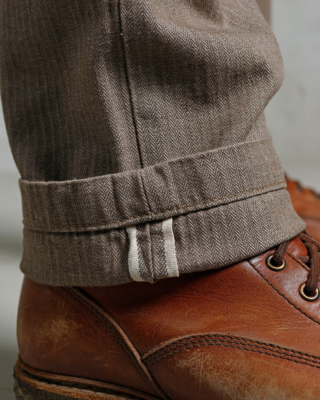 1947 Harvester Trousers HBT brown