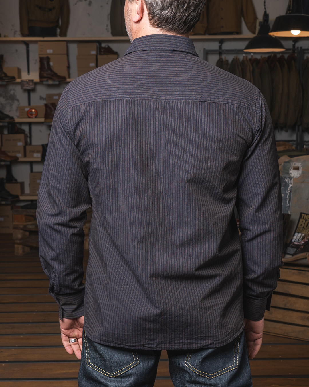 1908 Miner Shirt Hosai blue