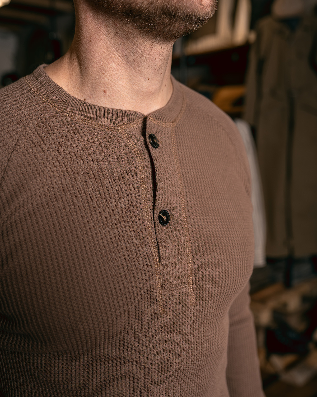 1936 Waffle Shirt Gilbert Caramel