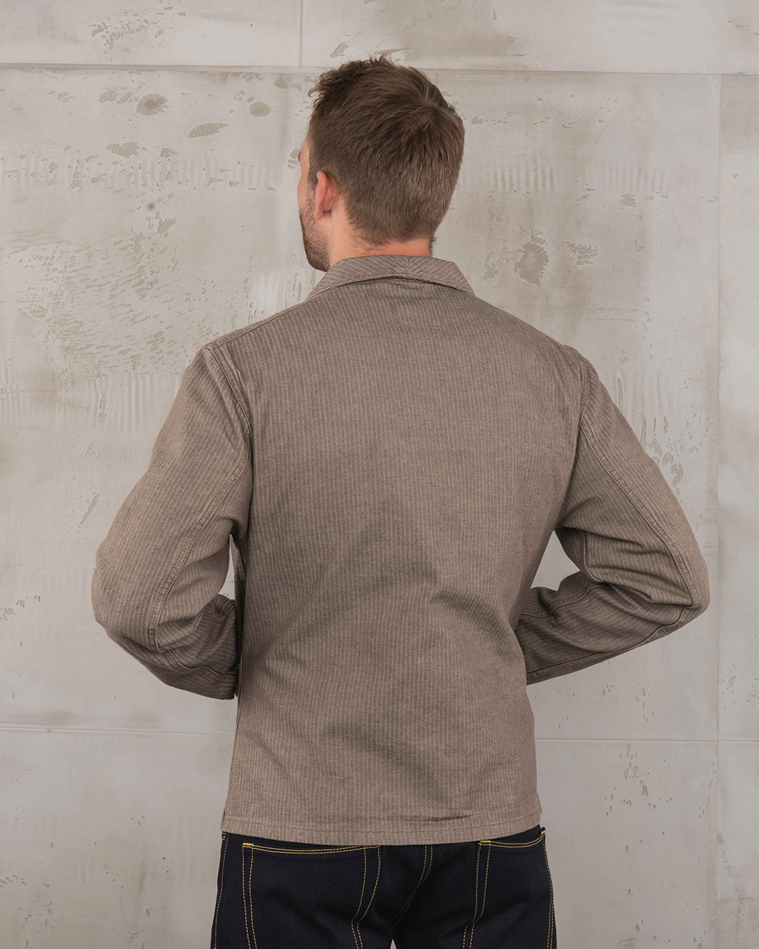 1948 Crafter Jacket HBT Brown 1948 Crafter Jacket HBT Brown