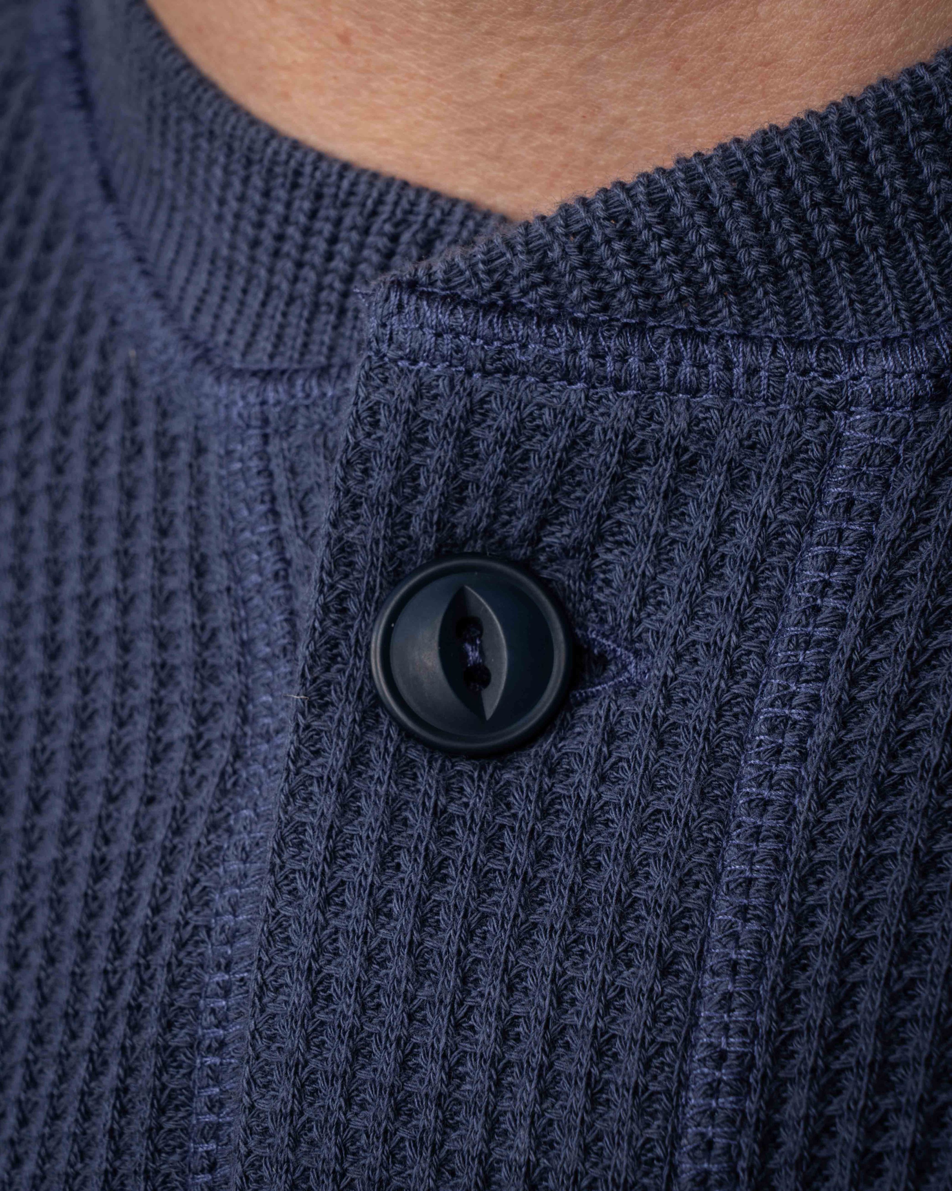1936 Waffle Shirt Shadow Blue
