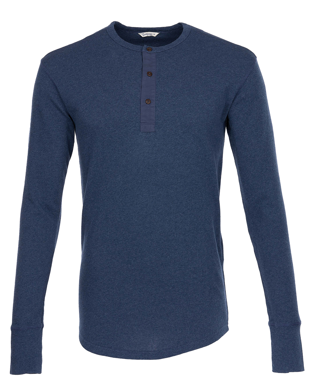 1927 Henley Shirt long sleeve indigo melange 1927 Henley Shirt long sleeve indigo melange