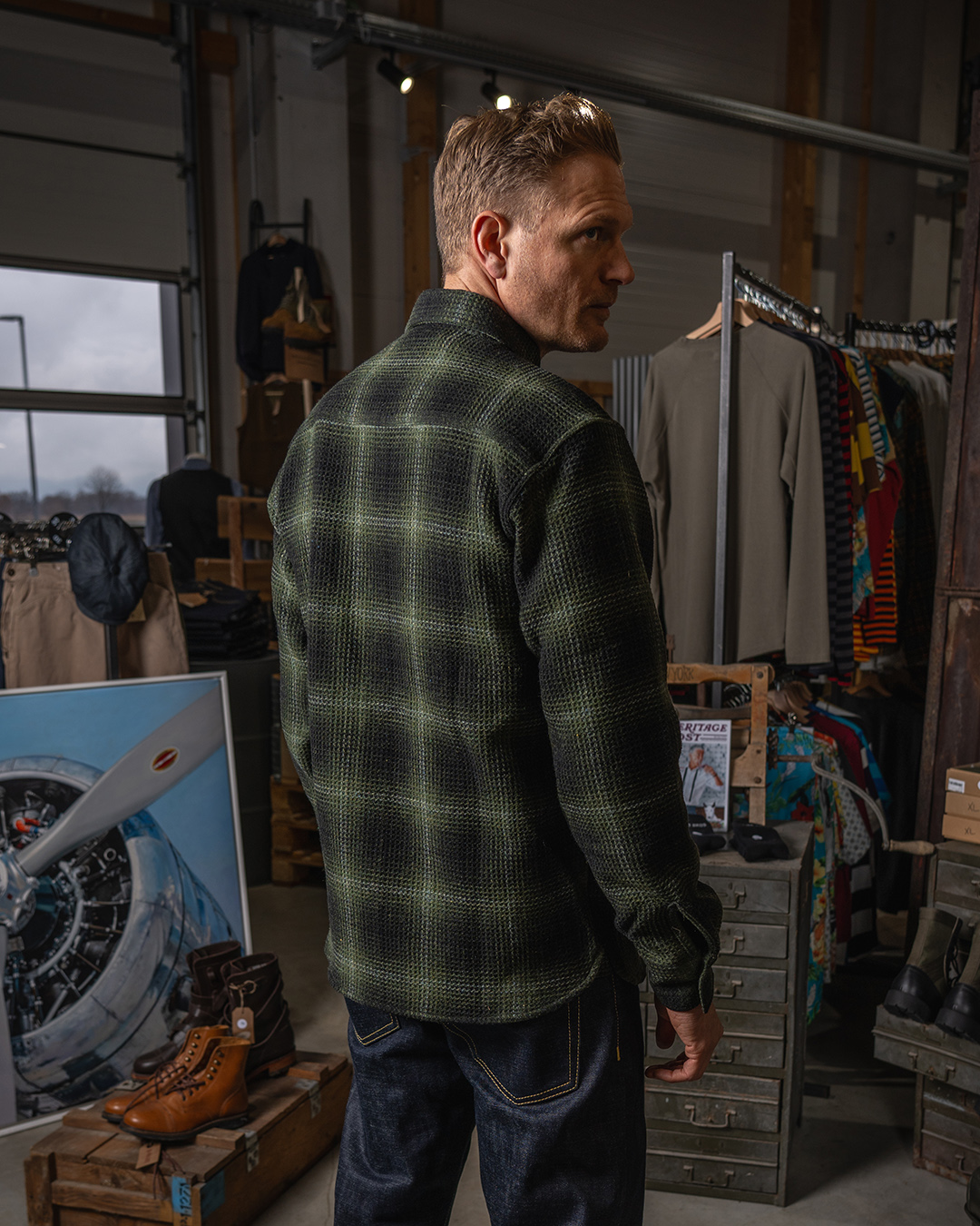 1943 CPO Shirt Logan green 1943 CPO Shirt Logan green