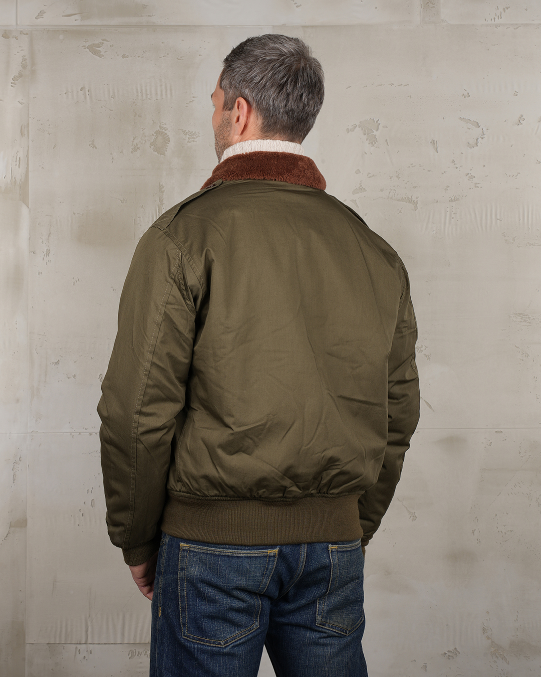 1943 B10 Flight Jacket olive drab