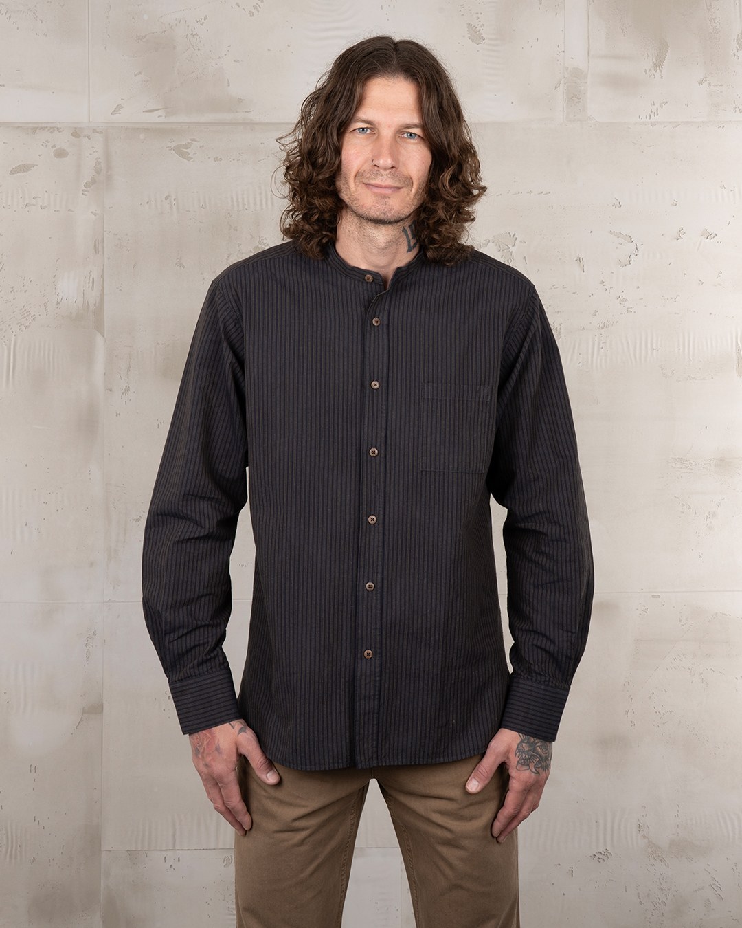 1923 Buccanoy Shirt Waidoso blue