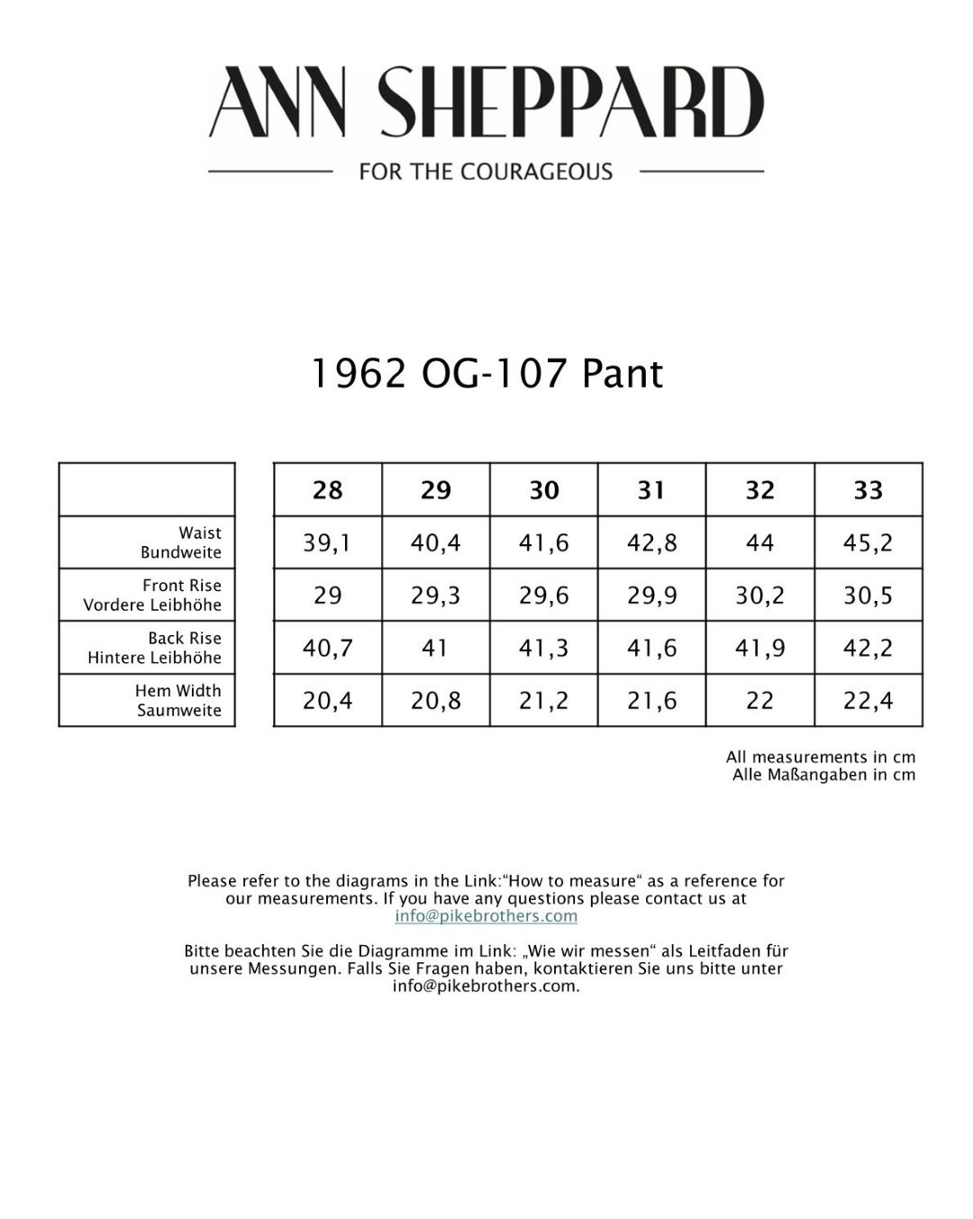 1962 OG-107 Pant Mitchell Green