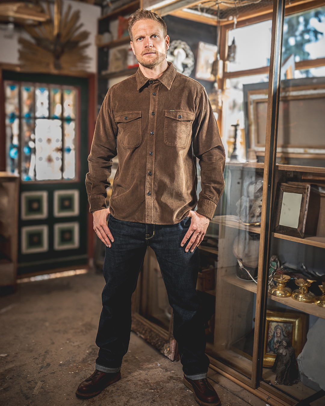 1943 CPO Shirt Manchester brown 1943 CPO Shirt Manchester brown