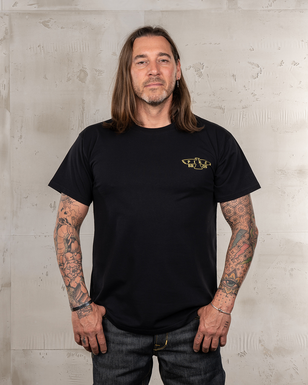 1969 Sports Tee Eagle Black