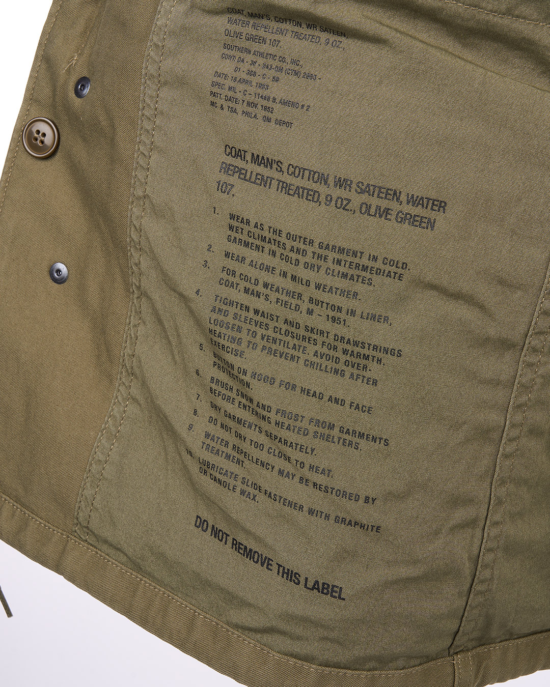 M1951 Field Jacket olive M1951 Field Jacket olive