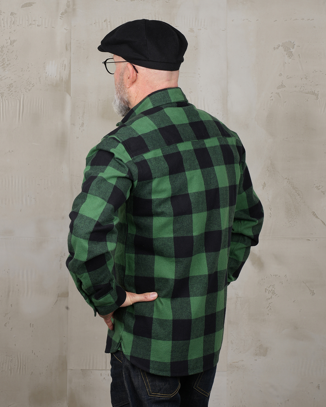 1943 CPO Shirt Buffalo Green Flannel