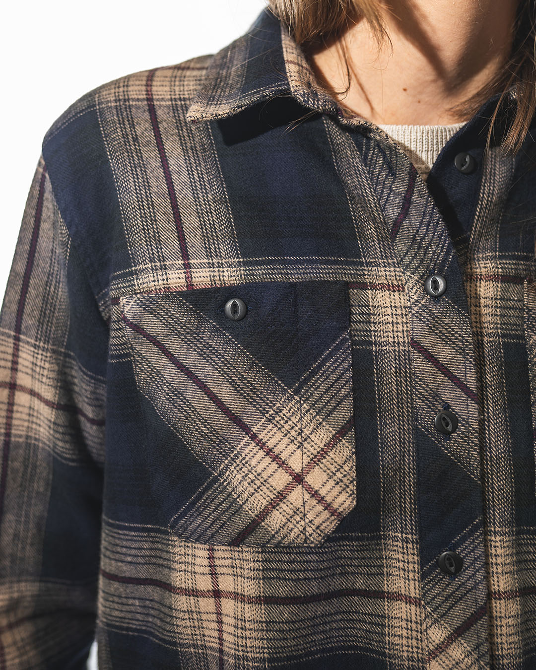 Dale Shirt Blue Beige Check