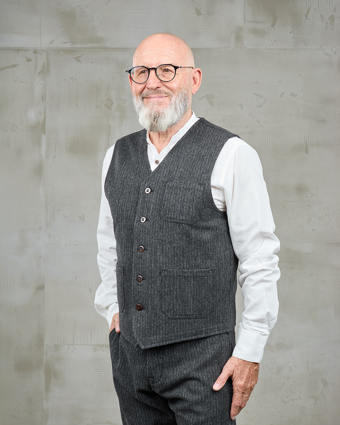 1937 Roamer Vest Glasgow Grey
