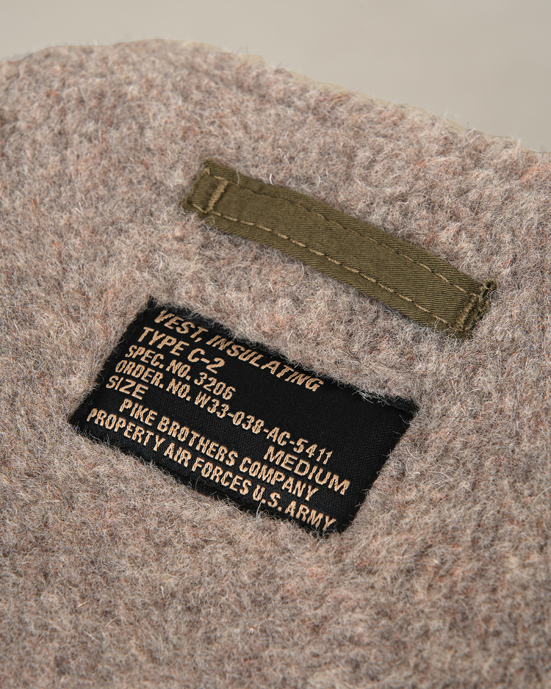 1942 C2 Vest olive drab