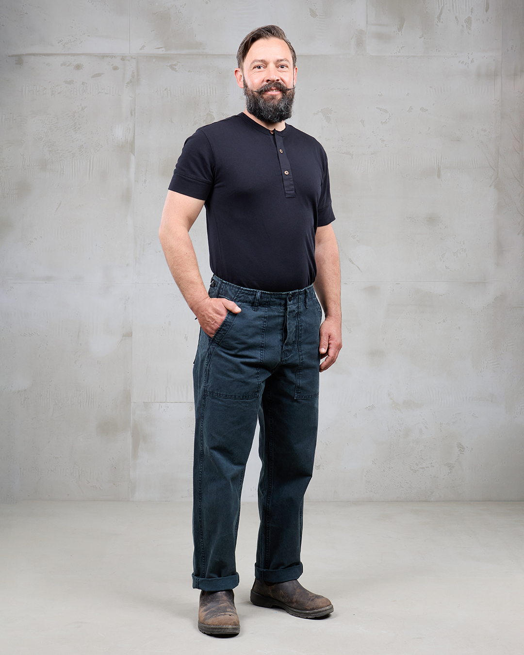 1962 OG-107 Pant Grease Black