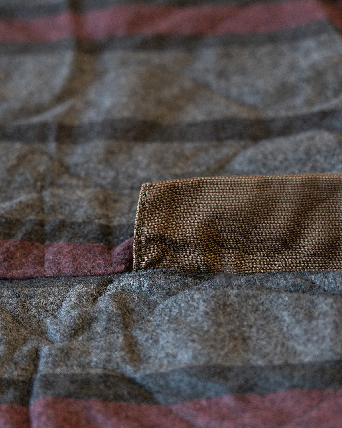 1965 Survival Blanket Waxed Khaki