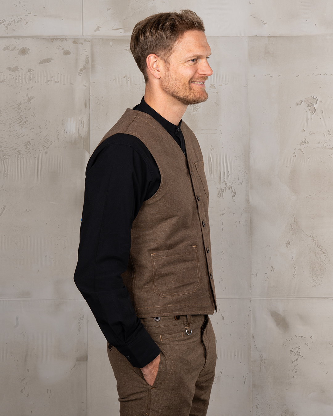 1937 Roamer Vest Raymond Brown
