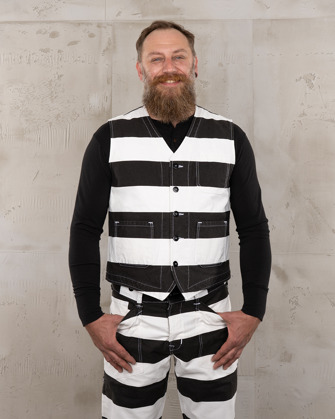1937 Roamer Vest Alcatraz White