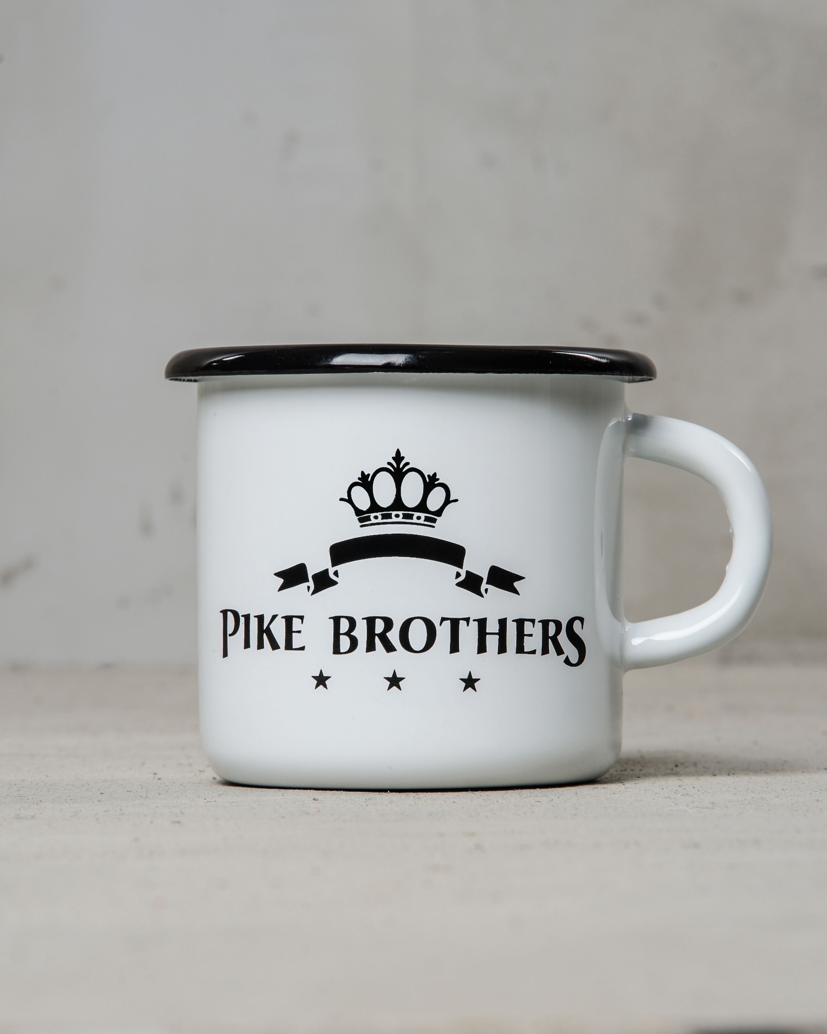 1951 Pike Brothers Enamel Mug White