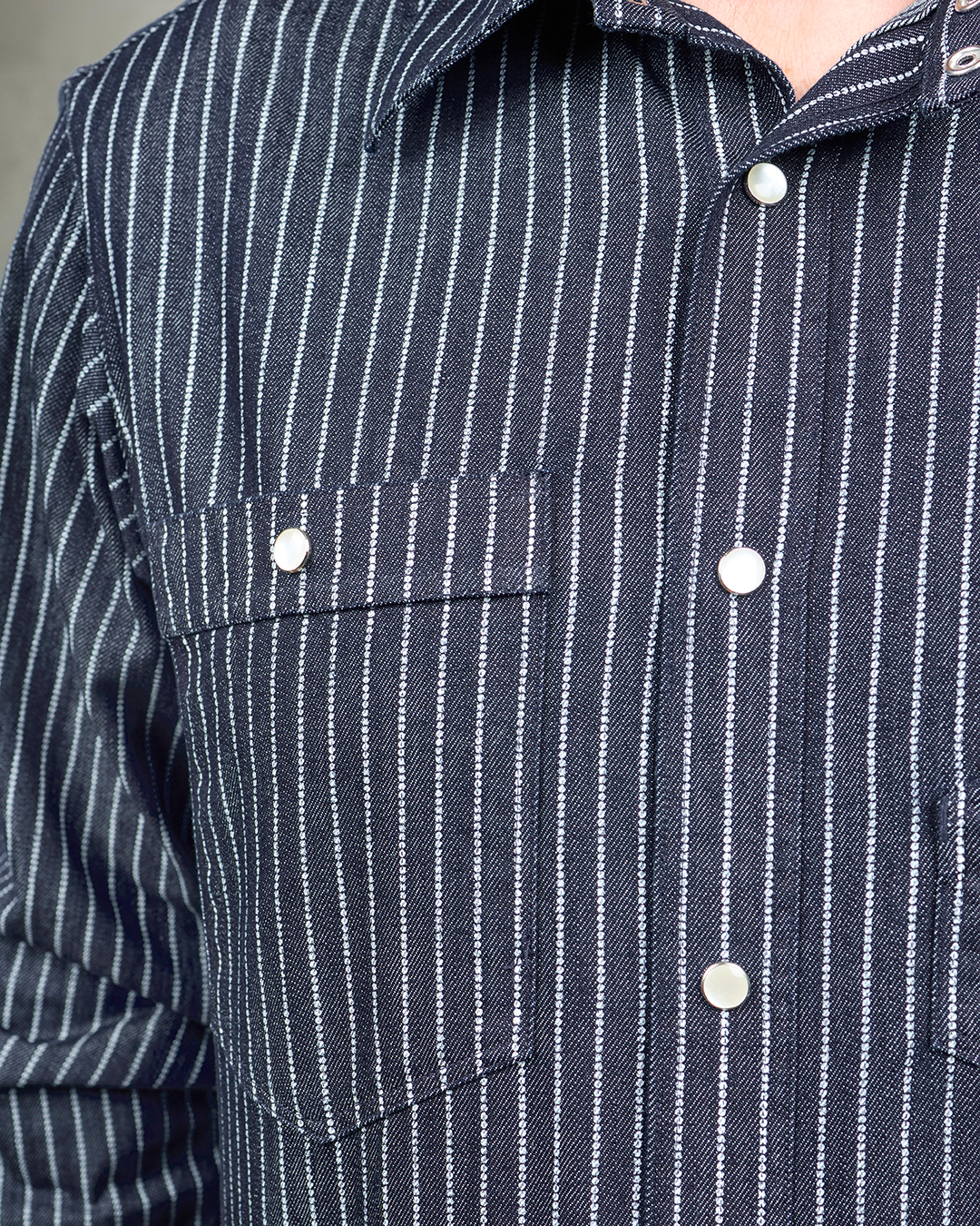 1937 Roamer Shirt blue Wabash Denim