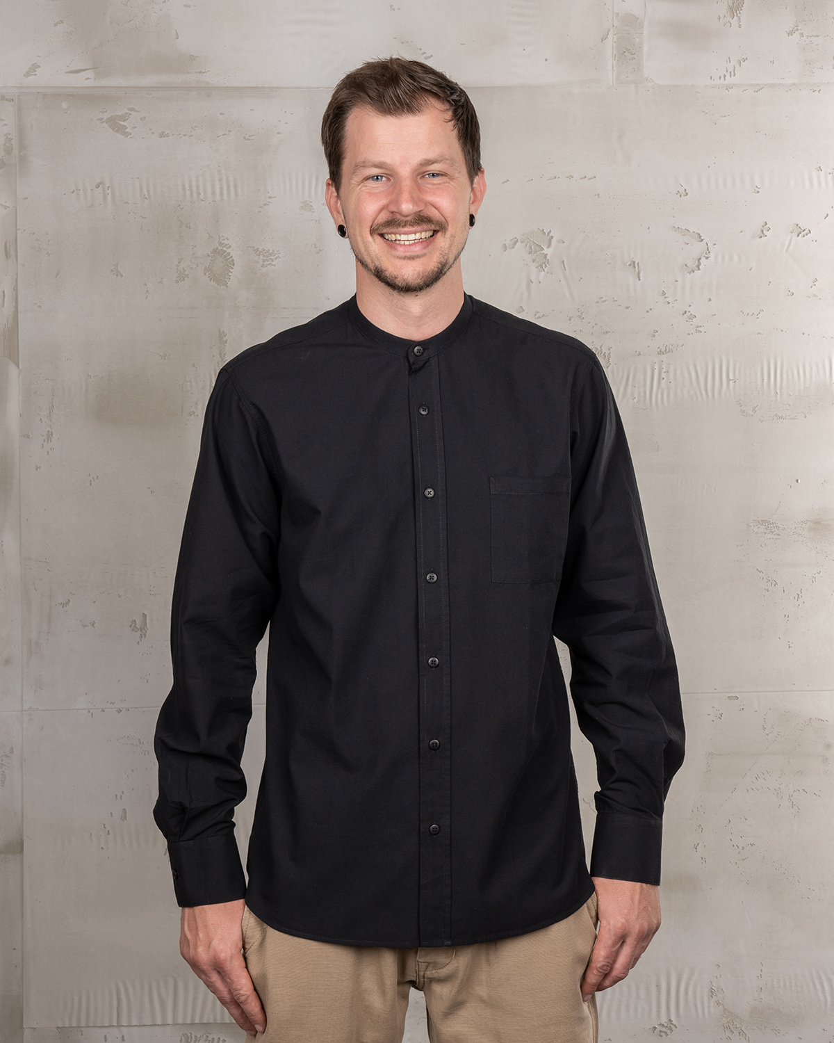 1923 Buccanoy Shirt Black Chambray