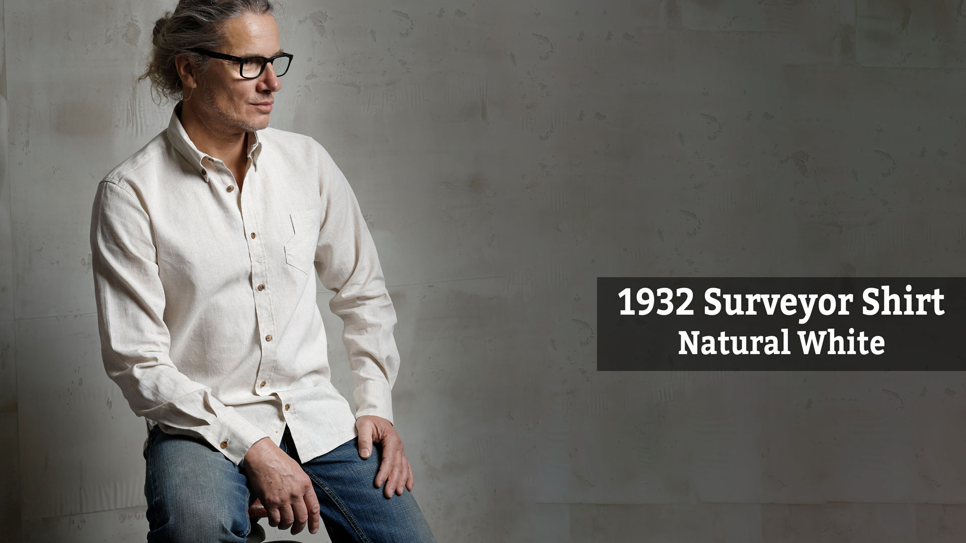 Surveyor Shirt Natural White