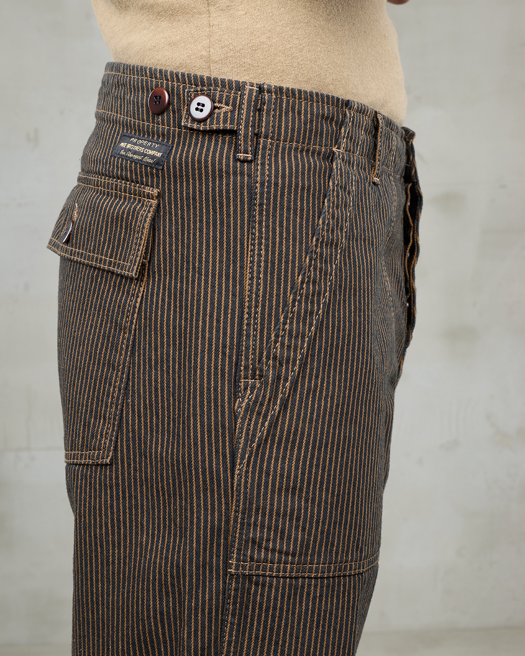 1962 OG-107 Pant Hickory Stripe Brown