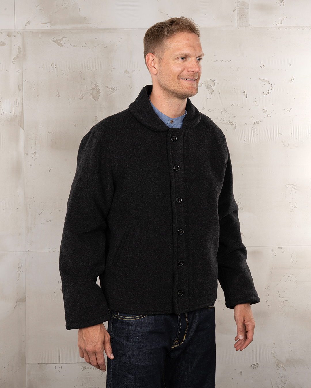 1944 N1 Deck Jacket Frontier Black