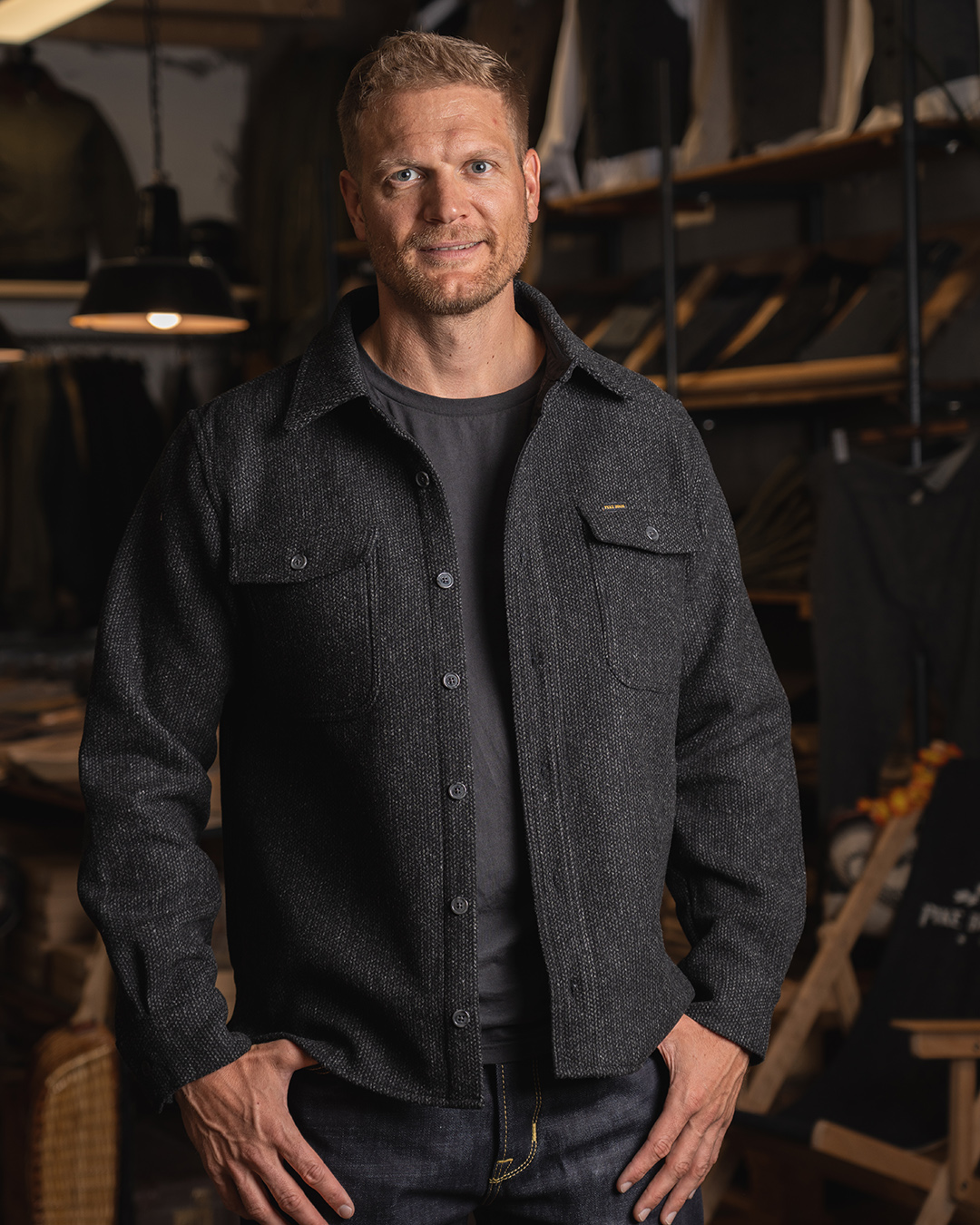 1943 CPO Shirt Atlanta grey