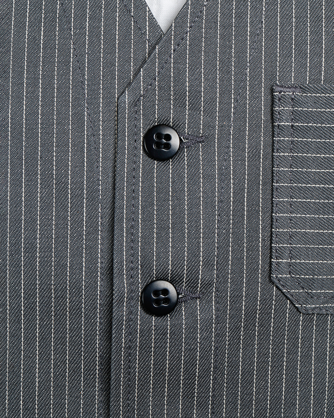 1937 Roamer Vest grey wabash