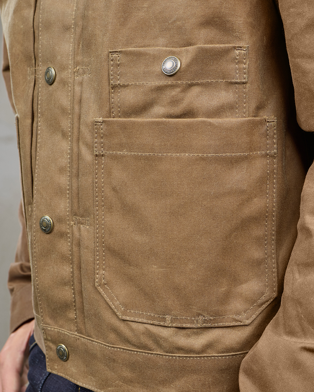 1908 Miner Jacket waxed tan