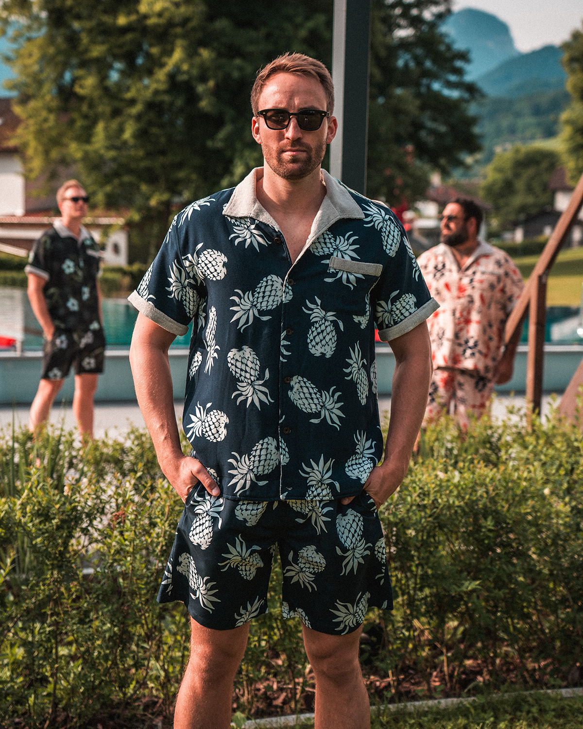 1961 Cabana Shirt Entrega Blue