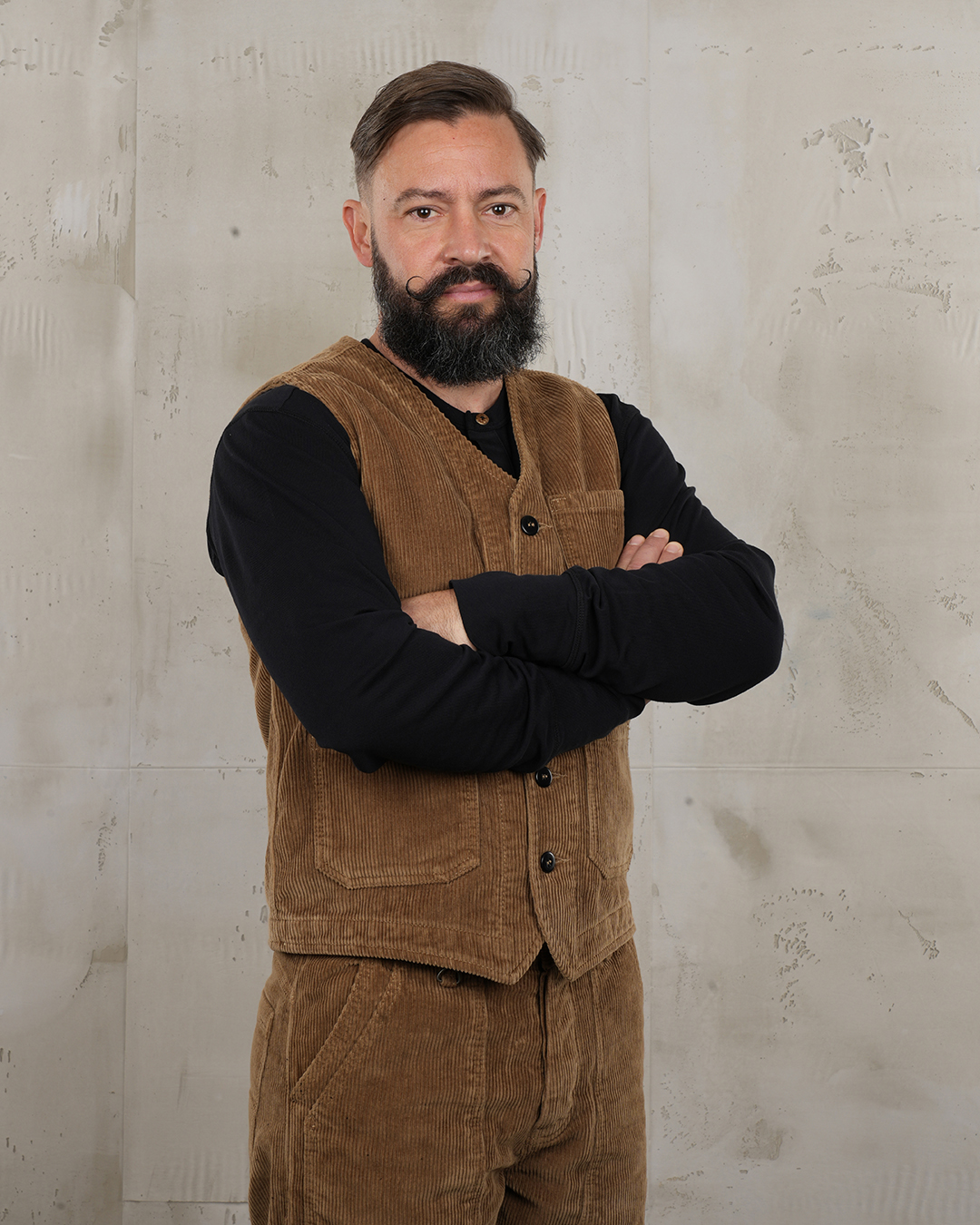 1937 Roamer Vest light brass cord