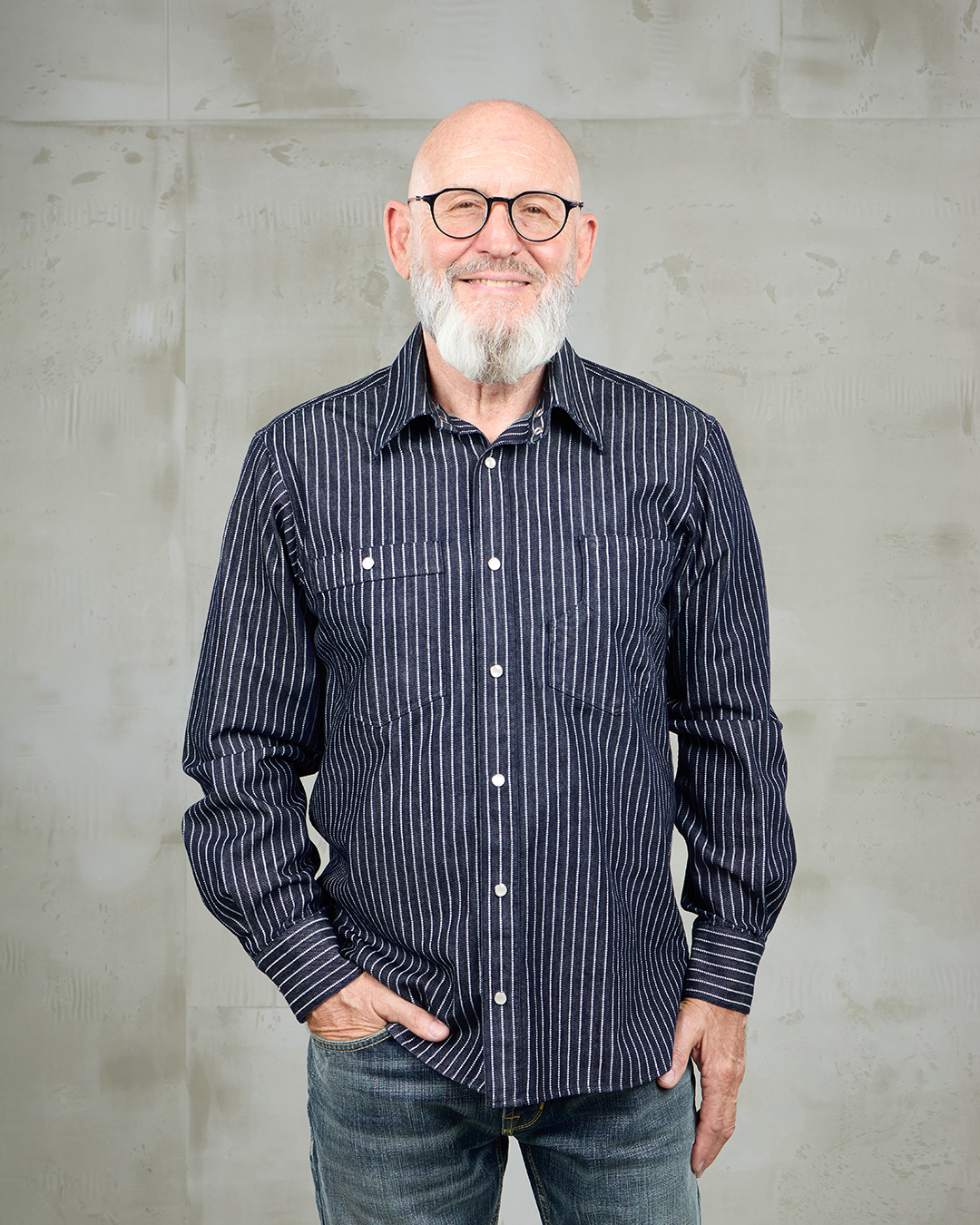 1937 Roamer Shirt blue Wabash Denim