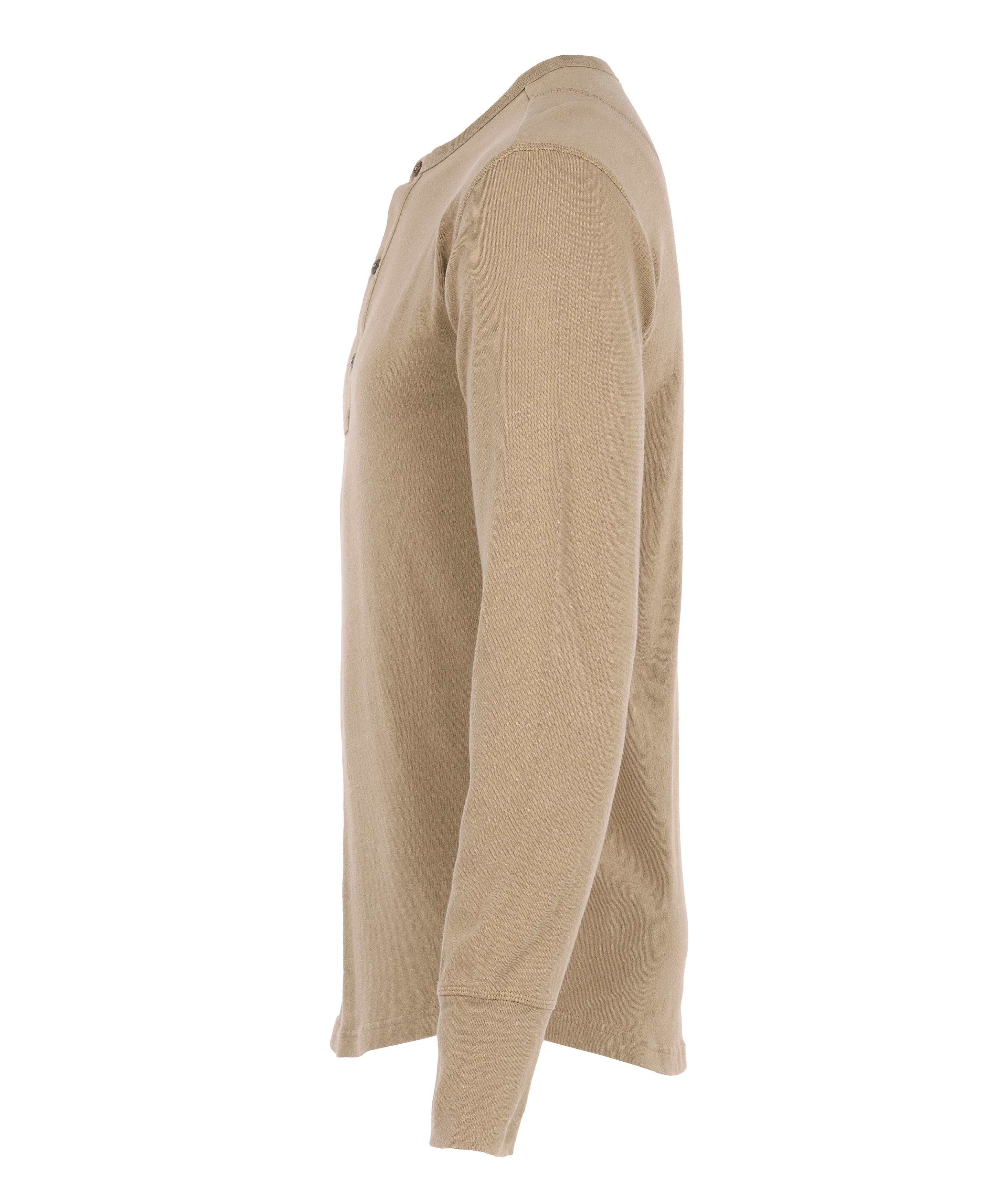 1927 Henley Shirt long sleeve Mojave beige