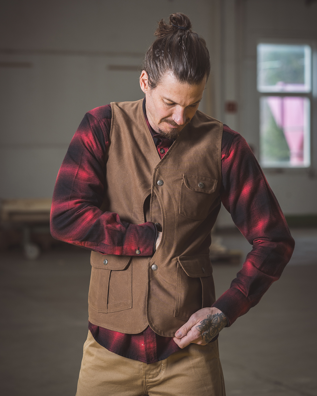 1928 Hunting Vest waxed sand 1928 Hunting Vest waxed sand