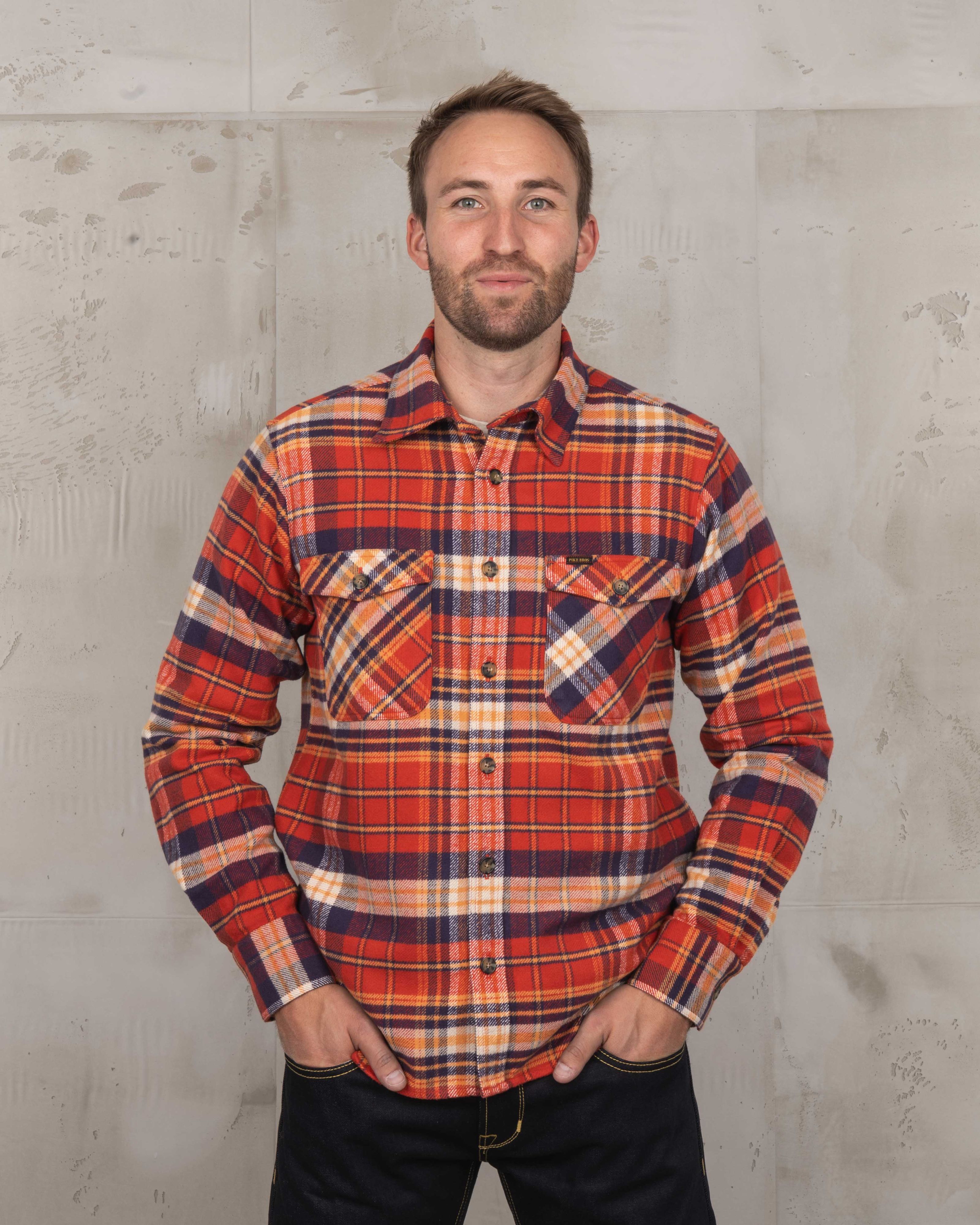 1943 CPO Shirt Barrow Red