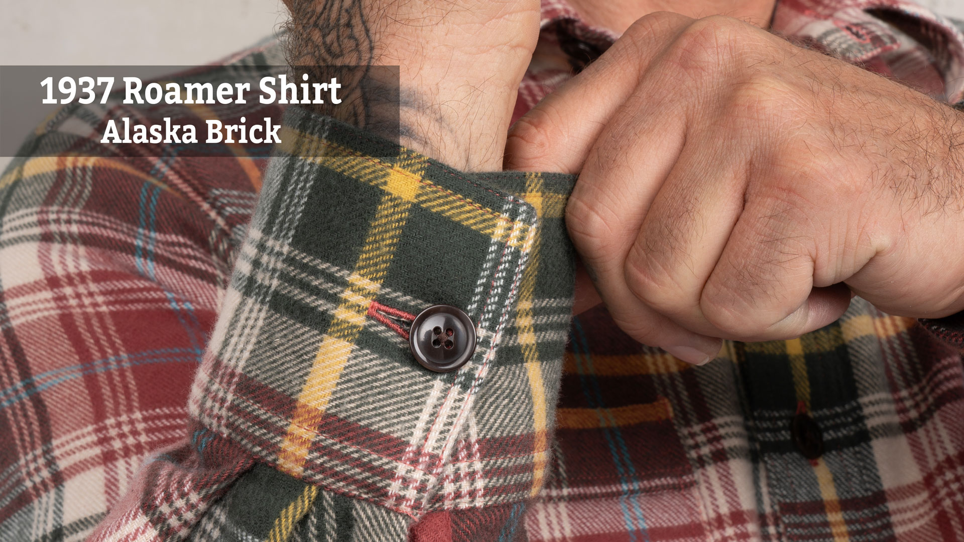 1937 Roamer Shirt Alaska Brick
