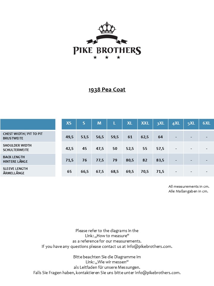 1938 Pea Coat Chestnut Brown 1938 Pea Coat Chestnut Brown