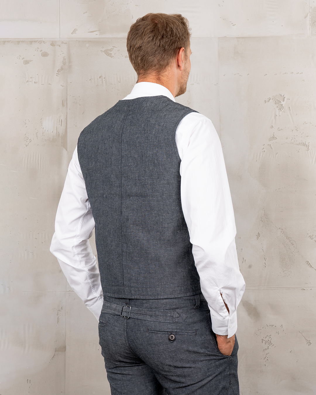 1937 Roamer Vest Smoke Grey